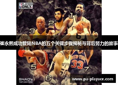 崔永熙成功登陆NBA的五个关键步骤揭秘与背后努力的故事
